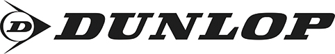 DUNLOP COMBINED LOGO out of white DUNLOP COMBINED LOGO out of white